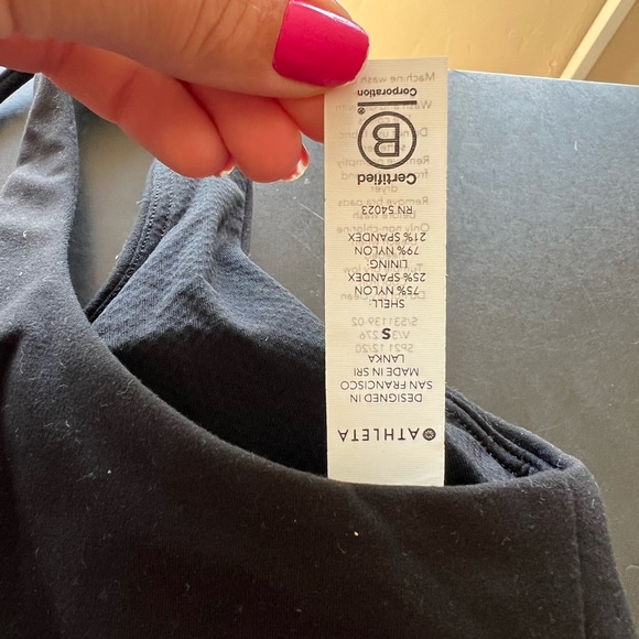 Black Athleta Bra - Picture 5 of 5